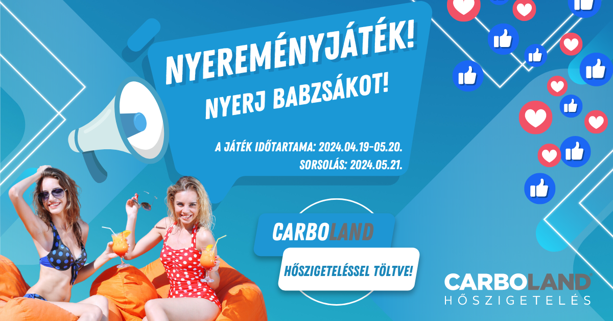NYERJ CARBOLAND BABZSÁKOT!